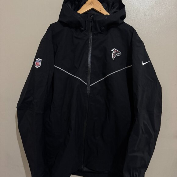 Nike NFL Atlanta Falcons Team Issue PE Storm FIT Rain Sideline Jacket Men's 3XL - Picture 2 of 14